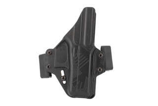 Raven Concealment Perun Glock 42 Holster is made from black Kydex